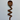 Angled Zig Zag Spoon: Mahogany
