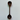N.M. Studio Long Double Spoon: Oiled Walnut