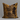 Floral Velvet pillow on a medium grey studio background